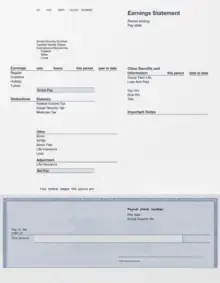 Slate premium payroll template preview