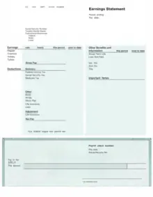 Sage premium payroll template preview