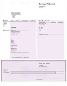 Lilac premium payroll template preview