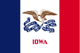 Flag of Iowa